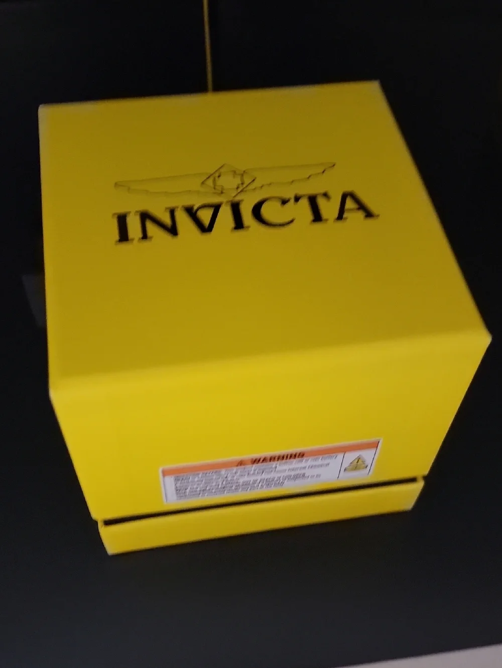 NEW 29569 Invicta Bolt Men's Chunky 52mm, Carbon Fiber, Black Chronograph Watch